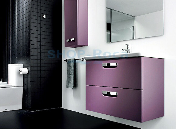 Тумба под раковину 60 см Roca Gap ZRU9302742, фиолетовая