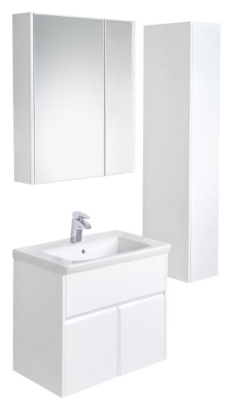 Тумба под раковину 80 см Roca Up ZRU9303012 белый глянец