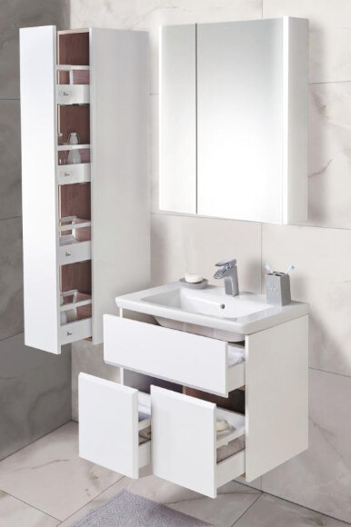 Шкаф-пенал Roca Up ZRU9303013 L,белый глянец