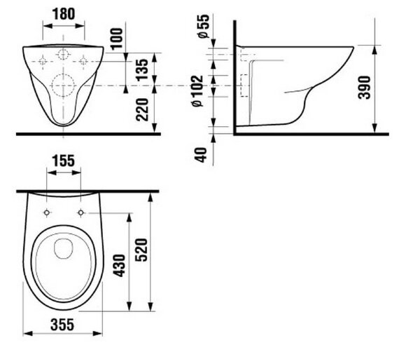 Комплект Roca Pack Mateo 893100010 подвесной унитаз с крышкой-сиденьем микролифт, инсталляцией и кнопкой смыва