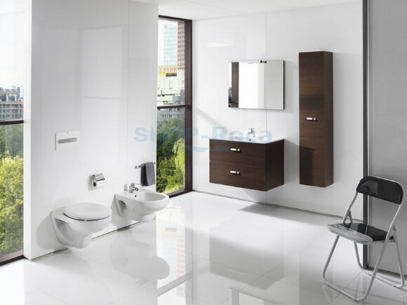 Комплект Roca Pack Victoria 893100000 подвесной унитаз с крышкой-сиденьем микролифт, инсталляцией и кнопкой смыва