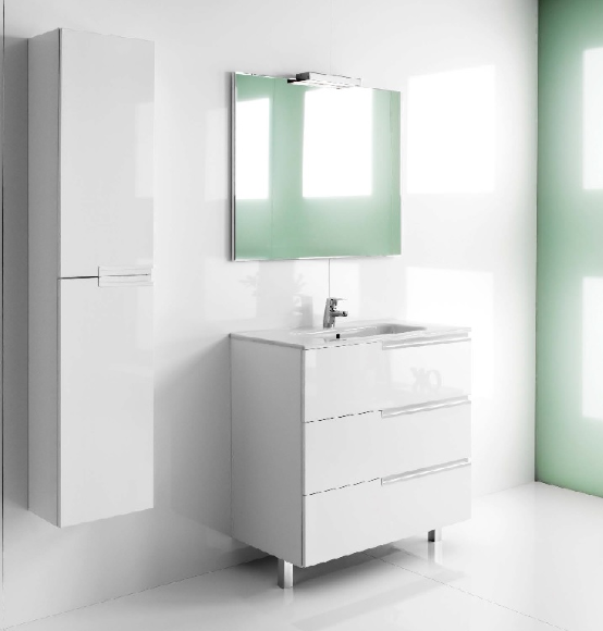 Тумба под раковину 60 см Roca Victoria Nord Ice Edition ZRU9302834, белая