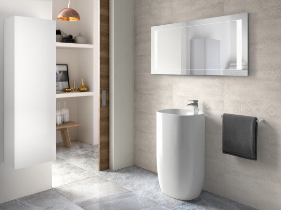 Напольная раковина Beyond 50х45х88 см, fineceramic