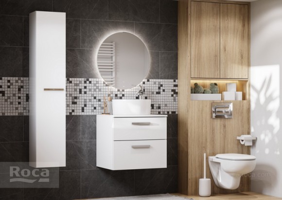 Зеркало с подсветкой Roca Luna 80 см ZRU9307558