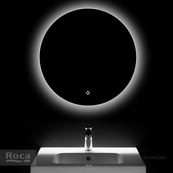 Зеркало с подсветкой Roca Luna 80 см ZRU9307558