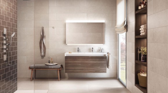 Зеркало с подсветкой Roca Prisma Basic 80 см 812258000