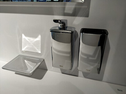 Мыльница Select хром, настенная