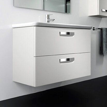 Тумба под раковину 70 см Roca Gap ZRU9302878 белый глянец