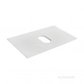 Столешница под раковину Roca The Gap 80, белый глянец 857419806