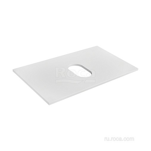Столешница под раковину Roca The Gap 80, белый глянец 857419806