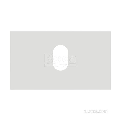 Столешница под раковину Roca The Gap 80, белый глянец 857419806