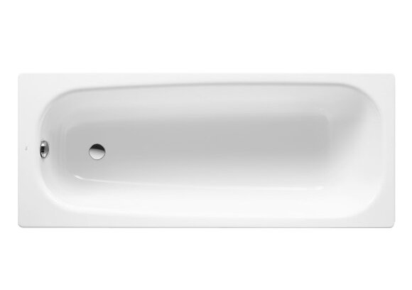 Ванна чугунная 170x70 Roca Continental 212901001, без антискольжения, с ножками