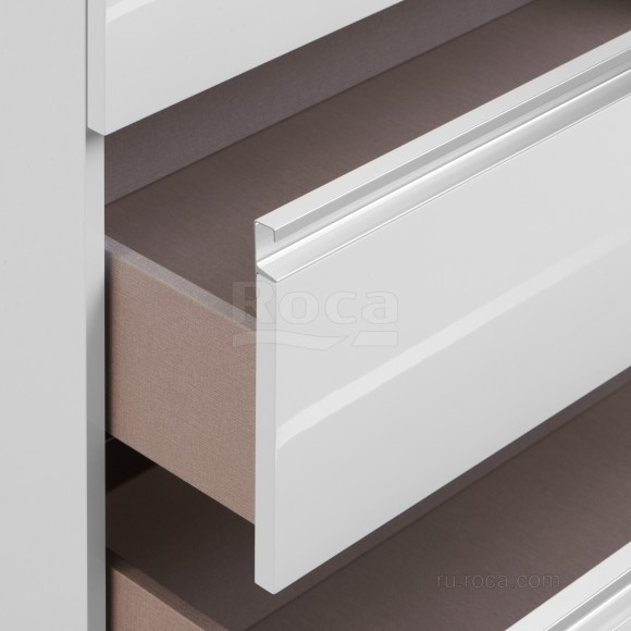 Тумба под раковину 60 см Roca Gap, белый глянец 857397806