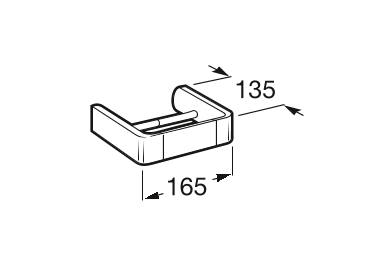 Держатель туалетной бумаги Select