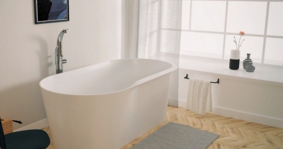 КАМЕННАЯ ОТДЕЛЬНОСТОЯЩАЯ ВАННА ROCA RAINA 159X79 A248466000