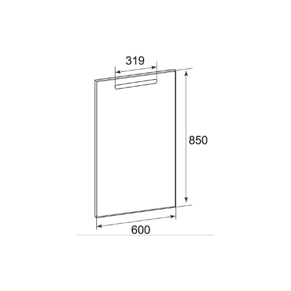 Зеркало с подсветкой 60 см Roca GAP ZRU9302688