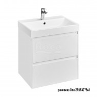Тумба под раковину 60 см Roca Ona, белый матовый 857613509