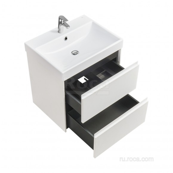 Тумба под раковину 60 см Roca Ona, белый матовый 857613509