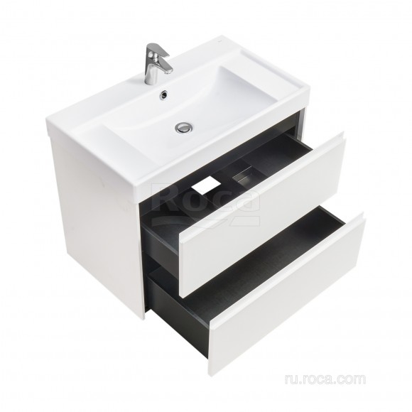 Тумба под раковину 80 см Roca Ona, белый матовый 857630509