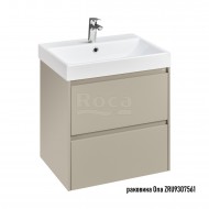 Тумба под раковину 60 см Roca Ona, бежево-серый матовый 857613510