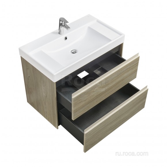 Тумба под раковину 80 см Roca Ona, темный вяз 857630511