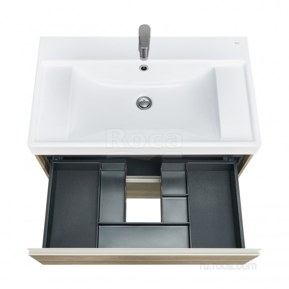 Тумба под раковину 80 см Roca Ona, темный вяз 857630511