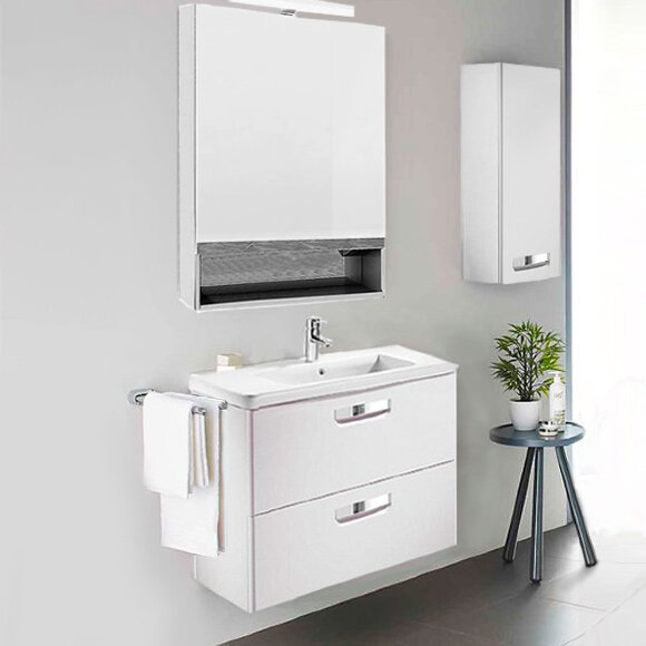 Зеркало-шкаф 60 cм Roca Gap ZRU9302748, белый