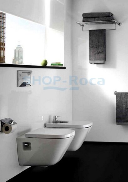 Крышка-сиденье для унитаза Roca Gap 801472004, микролифт,ПРОДАЖА ТОЛЬКО В КОМПЛЕКТЕ С УНИТАЗОМ