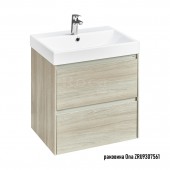 Тумба под раковину 60 см Roca Ona, светлый дуб 857613512