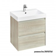 Тумба под раковину 60 см Roca Ona, светлый дуб 857613512