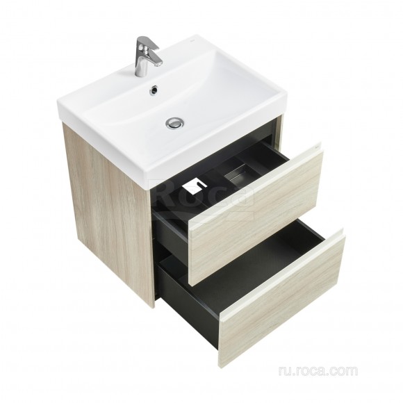 Тумба под раковину 60 см Roca Ona, светлый дуб 857613512