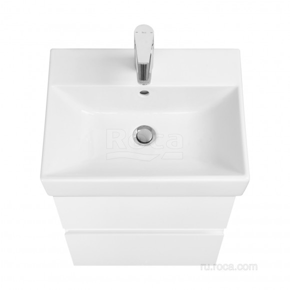Тумба под раковину 50 см Roca Oleta, белый глянец 857638806