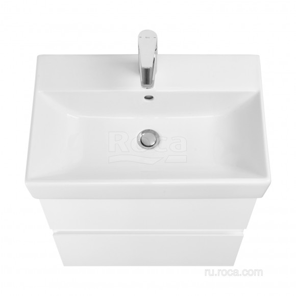 Тумба под раковину 60 см Roca Oleta, белый глянец 857639806