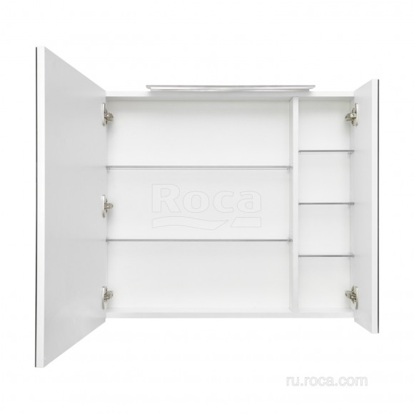 Зеркальный-шкаф 80 см Roca Oleta, с подсветкой 857647806