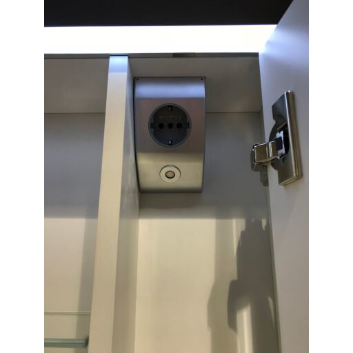 Зеркало-шкаф 60 см Roca Ronda ZRU9303007 бетон/белый глянец