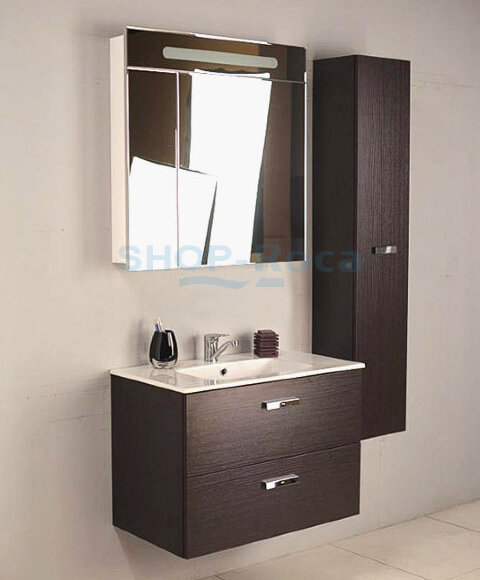 Зеркало-шкаф 80 см Roca Victoria Nord ZRU9000033 , белый