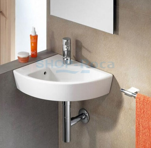 Раковина угловая 43 см Roca Hall 327623000 левая